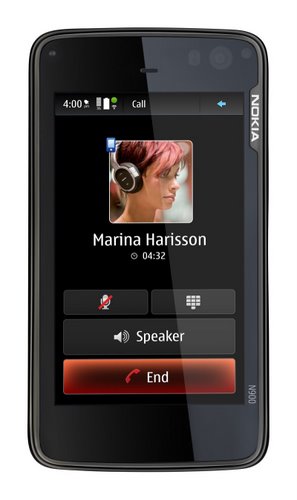 Nokia N900 Actual Size Image