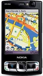 Nokia N95 Actual Size Image