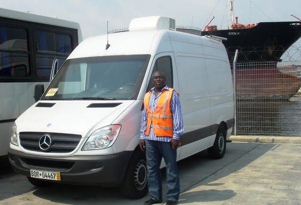 o.b van picture at the seaport lagos nigeria Actual Size Image