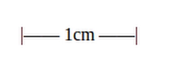 Actual cm deals scale