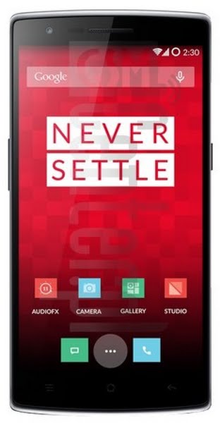 OnePlus One™ Actual Size Image