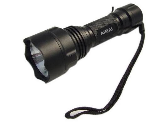 P7 flashlight Actual Size Image