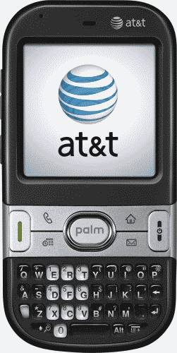 Palm Centro Black Smartphone (AT&amp;T) Actual Size Image