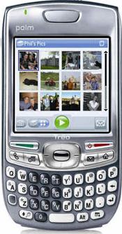 Palm Treo 680 Actual Size Image