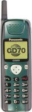 Panasonic GD70 Actual Size Image