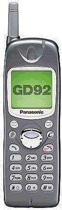 Panasonic GD92 Actual Size Image