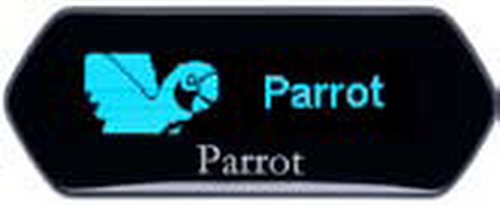 PARROT MKi9100 mm Actual Size Image