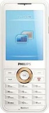 Philips Xenium F511 Actual Size Image