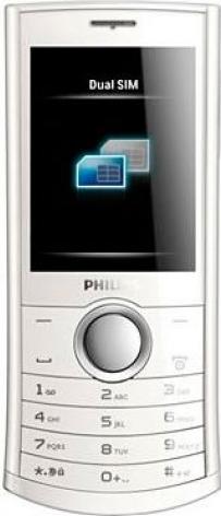 Philips Xenium X503 Actual Size Image