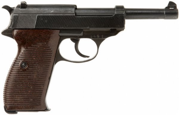 pistol (2) Actual Size Image