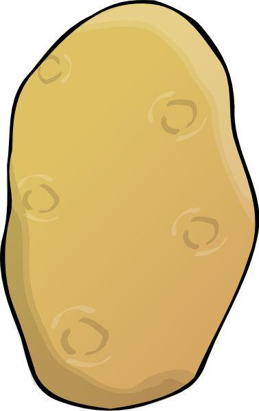 Potato (white) Actual Size Image
