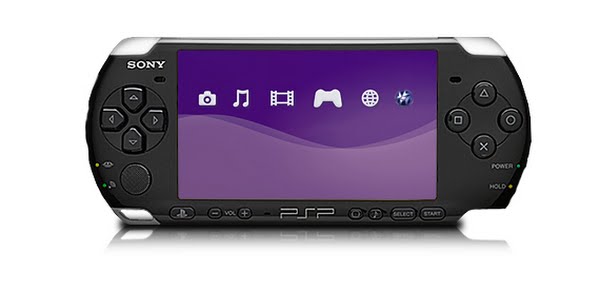 PSP-Playstation Portable Actual Size Image