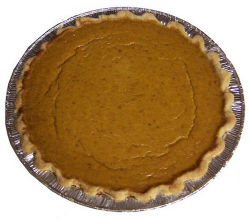 pumpkin pie Actual Size Image