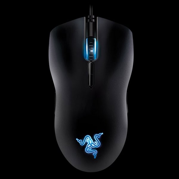 Razer Lachesis 5600 DPI Actual Size Image