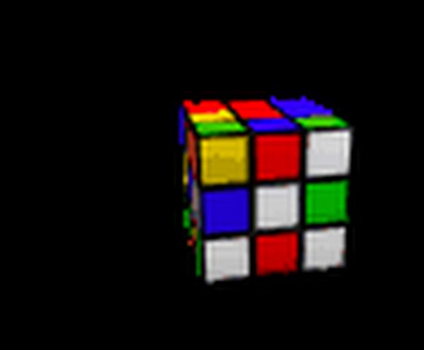 rubics  cube Actual Size Image