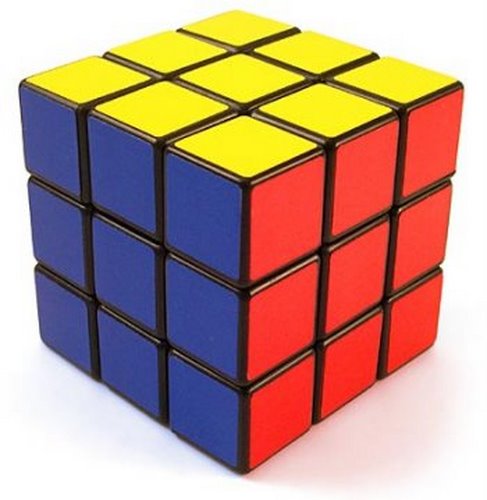 Rubix Cube (2) Actual Size Image