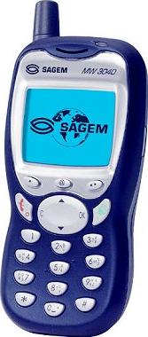Sagem MW3040 Actual Size Image