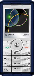 Sagem my300X Actual Size Image
