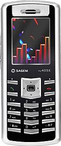 Sagem my405X Actual Size Image