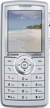 Sagem my501X Actual Size Image