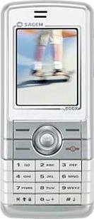 Sagem My600x Actual Size Image