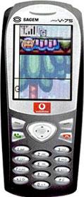 Sagem myV-75 Actual Size Image