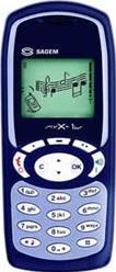 Sagem myX-1 Actual Size Image