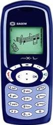 Sagem myX-1 Actual Size Image