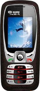 Sagem myX-4 Actual Size Image