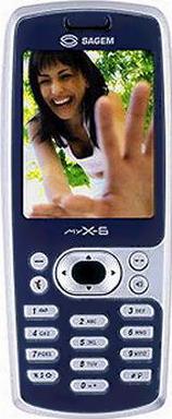 Sagem MyX-6 Actual Size Image