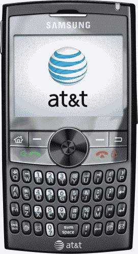 Samsung A747 SLM Brown Phone (AT&amp;T) Actual Size Image