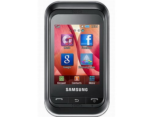 Samsung C3300K Champ Actual Size Image