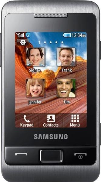 Samsung C3330 Champ 2 Actual Size Image