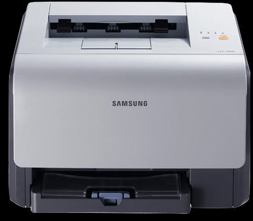 Samsung CLP 300 Actual Size Image