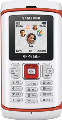 Samsung Comeback SGH-T559 Actual Size Image