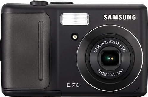 Samsung D70 Actual Size Image