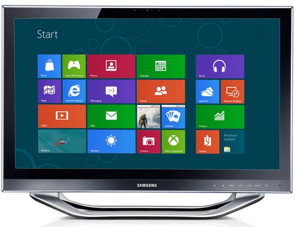 Samsung DP700 All-in-One PC Actual Size Image