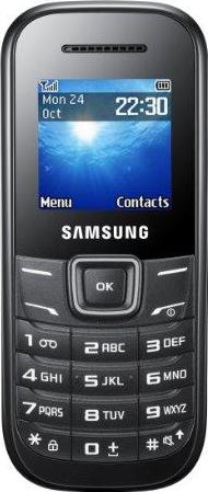 Samsung E1200 Actual Size Image