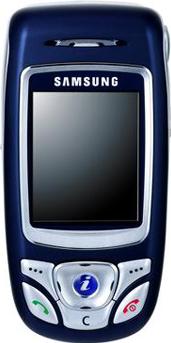 Samsung E850 Actual Size Image