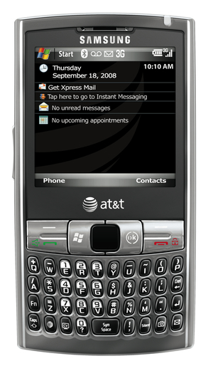 Samsung Epix Phone Actual Size Image