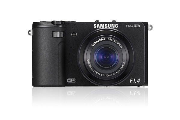 Samsung EX2F Actual Size Image