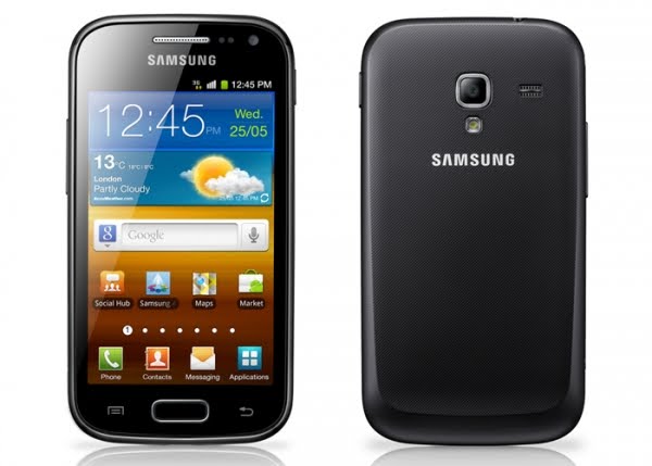 samsung galaxy ace 2 Actual Size Image