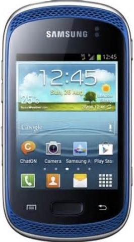 Samsung Galaxy Music S6010 Actual Size Image