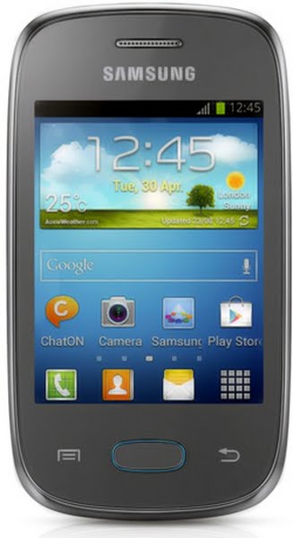 Samsung Galaxy Pocket neo Actual Size Image