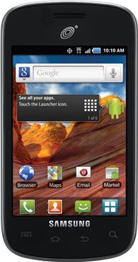 Samsung Galaxy Proclaim S720C Actual Size Image