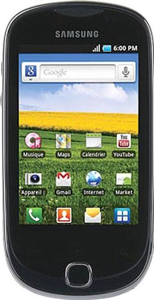 Samsung Galaxy Q T589R Actual Size Image