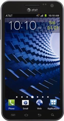 Samsung Galaxy S2 Skyrocket Actual Size Image