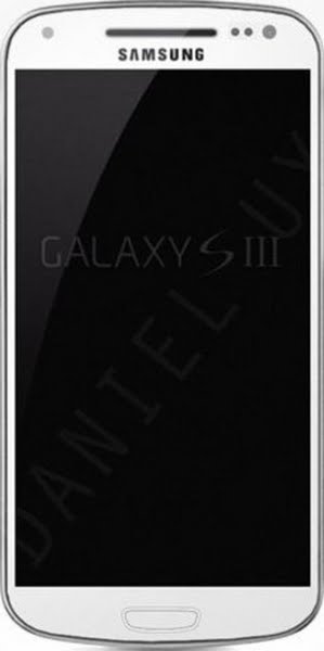 samsung galaxy s3 Actual Size Image