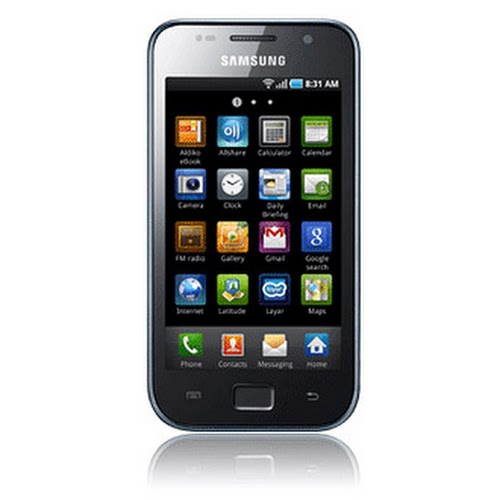 Samsung Galaxy SL I9003 Actual Size Image