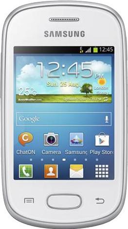 Samsung Galaxy Star S5280 Actual Size Image